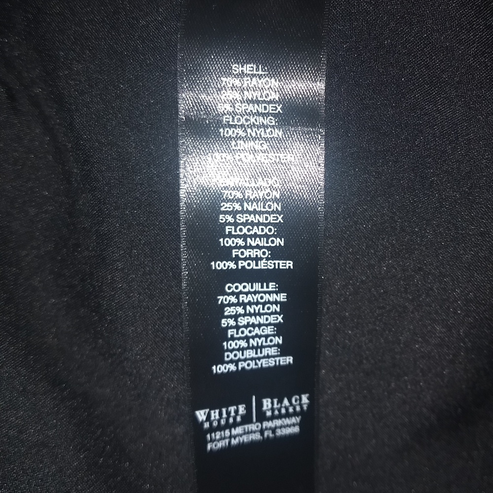 White House Black market pencil skirt sz 6 euc *M - Picture 5 of 5